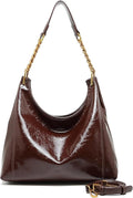 Ladies' messenger bag - adjustable strap made of vegan leather.