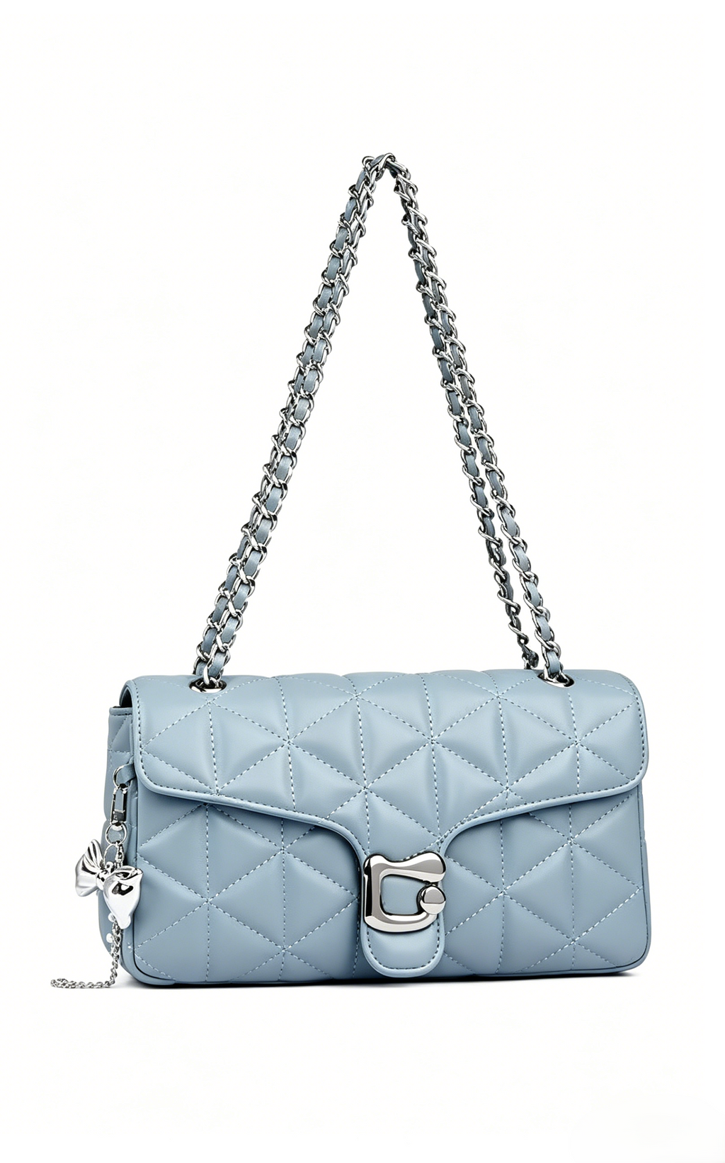 Women's Quilted Handbag - Large Capacity, Multiple compartments, Value for Money, Adjustable Shoulder Straps.